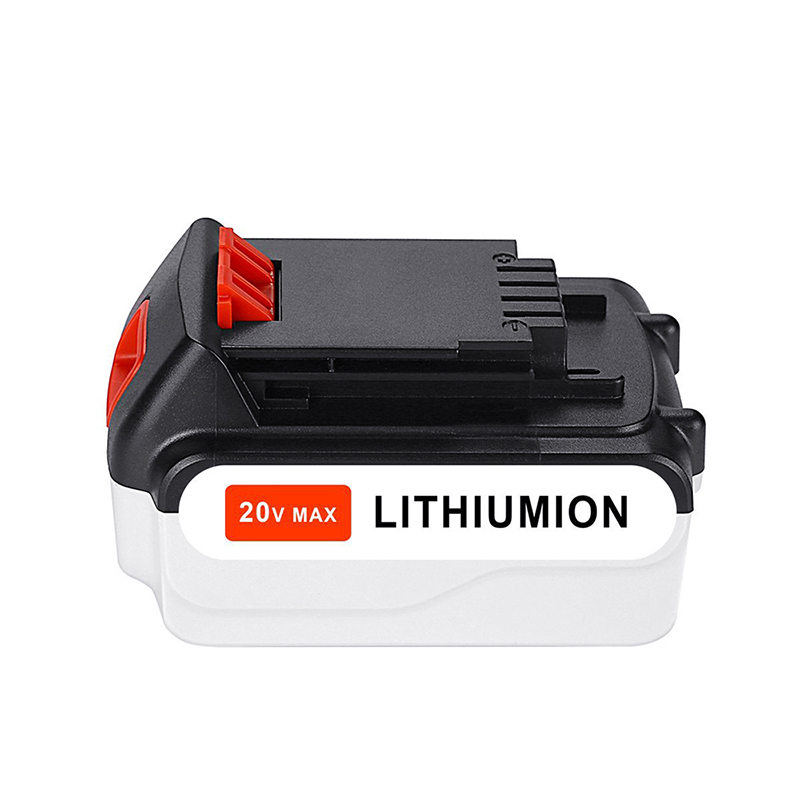 Csere 20 V 3000mAh Li-ion akkumulátorok Black \u0026 Decker LB20, LBX20, LBX4020, LB2X4020 elektromos fúrókhoz