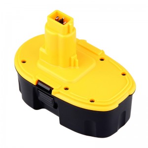 Ni-Cd 18V 2000mAh vezeték nélküli fúró csereakkumulátor Dewalthoz DW9095, DW9096, DW9098