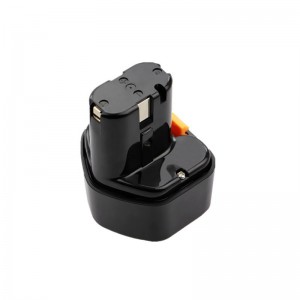 Ni-Cd 9.6V 2000mAh újratölthető akkumulátor-javító elem a Hitach EB930H, EB924, 9916647 elemhez