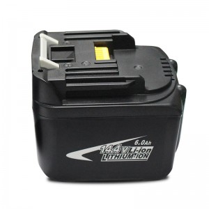 Li-ion 14.4V 6000mAh csere pótalkatrészek Makita BTW250Z, BUB142Z fúrókhoz