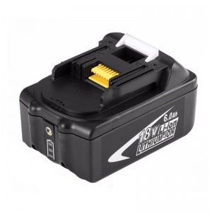 Li-ion 18V 6000mAh csere akkumulátor csomagok Akkus fúrók Makita BL1850, 194205-3, 194309-1